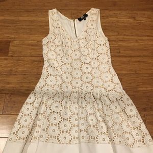 ABS CROCHET LOOK DRESS